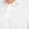 Polo met eco-jacquardlogo op de kraag