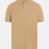 Polo met eco-jacquardlogo op de kraag