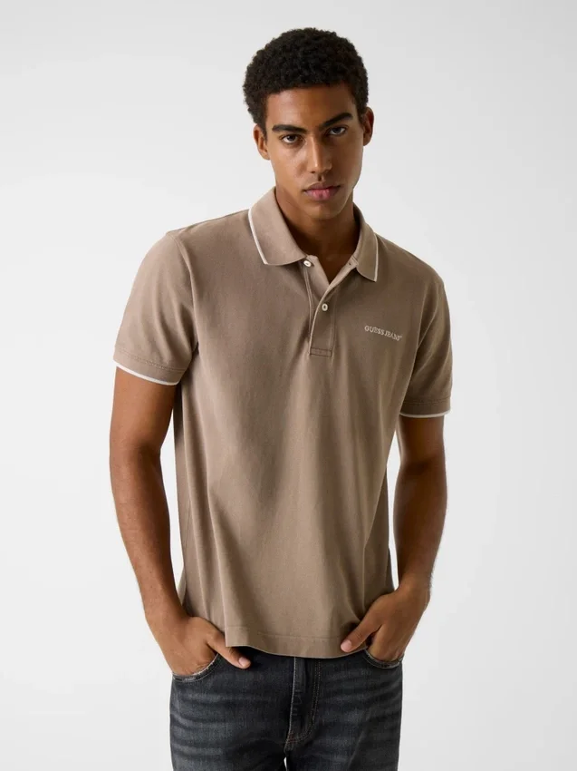 Polo met geborduurd logo Polo met geborduurd logo