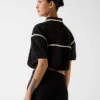 Polo met halve rits Polo met halve rits