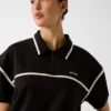 Polo met halve rits Polo met halve rits