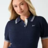Polo met kabelpatroon Polo met kabelpatroon