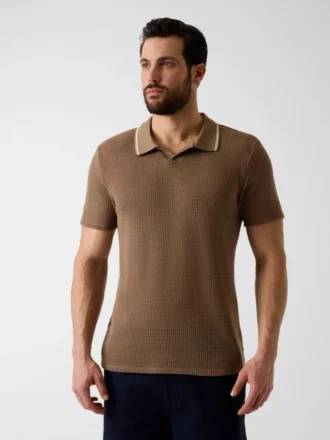 Poloshirt zonder knopen