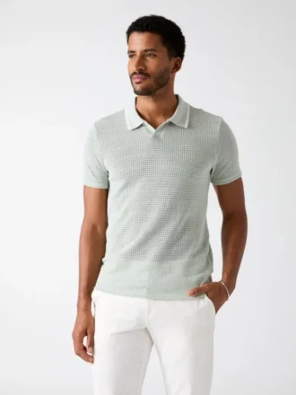 Poloshirt zonder knopen