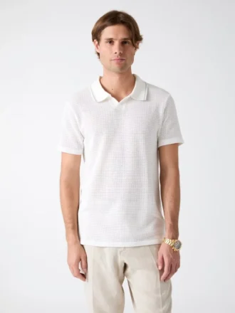 Poloshirt zonder knopen