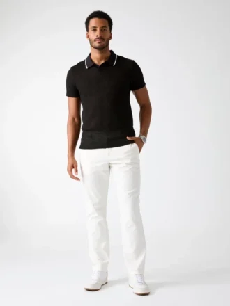 Poloshirt zonder knopen