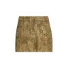 Printed suède rok