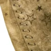 Printed suède rok