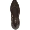 Pumps van mesh met strass