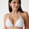 Quattro G gewatteerde driehoekige bikinitop Quattro G gewatteerde driehoekige bikinitop