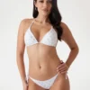 Quattro G gewatteerde driehoekige bikinitop Quattro G gewatteerde driehoekige bikinitop