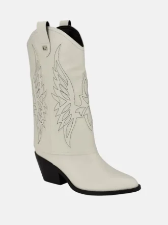 Raegan cowboylaarzen met omgeslagen boord