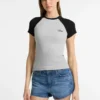Raglan-top met ronde hals Raglan-top met ronde hals