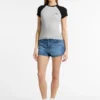 Raglan-top met ronde hals Raglan-top met ronde hals