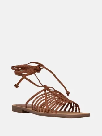 Rayana sandalen met bandjes en vetersluiting