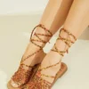 Rayana sandalen met bandjes en vetersluiting Rayana sandalen met bandjes en vetersluiting