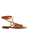 Rayana sandalen met bandjes en vetersluiting Rayana sandalen met bandjes en vetersluiting