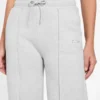 Rechte broek met wijde pijpen