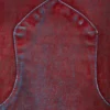 Rechte denim broek met vetersluiting Rechte denim broek met vetersluiting