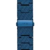 Rechthoekig horloge met blauwe diamant Rechthoekig horloge met blauwe diamant