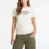 Regular T-shirt met tweekleurig logo Regular T-shirt met tweekleurig logo