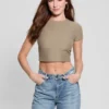 Rene Second Skin Crop T-shirt