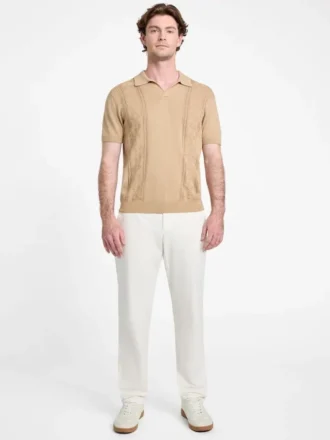 Rib Pointelle Bryant Polo