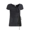 Rib-top met strik
