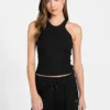 Ribgebreide tanktop