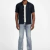 Rodeo bedrukte straight jeans met normale pasvorm Rodeo bedrukte straight jeans met normale pasvorm
