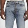 Rodeo bedrukte straight jeans met normale pasvorm Rodeo bedrukte straight jeans met normale pasvorm