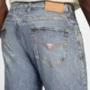 Rodeo bedrukte straight jeans met normale pasvorm Rodeo bedrukte straight jeans met normale pasvorm