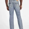 Rodeo bedrukte straight jeans met normale pasvorm Rodeo bedrukte straight jeans met normale pasvorm