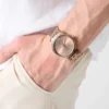 Roestvrijstalen analoog horloge 40 mm Roestvrijstalen analoog horloge 40 mm