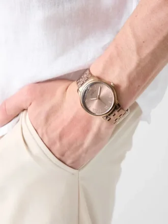 Roestvrijstalen analoog horloge 40 mm