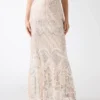Rok met kristallen borduursels Rok met kristallen borduursels