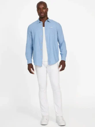 Ronnie denim overhemd met zakken