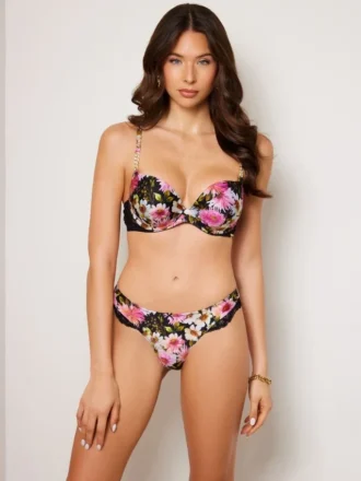 Rose Floral Brazilian Panty