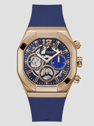 Roségoudkleurig chronograafhorloge