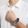 Roségoudkleurig chronograafhorloge Roségoudkleurig chronograafhorloge