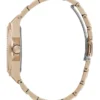 Roségoudkleurig en kristallen multifunctioneel horloge Roségoudkleurig en kristallen multifunctioneel horloge