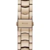 Roségoudkleurig en kristallen multifunctioneel horloge Roségoudkleurig en kristallen multifunctioneel horloge