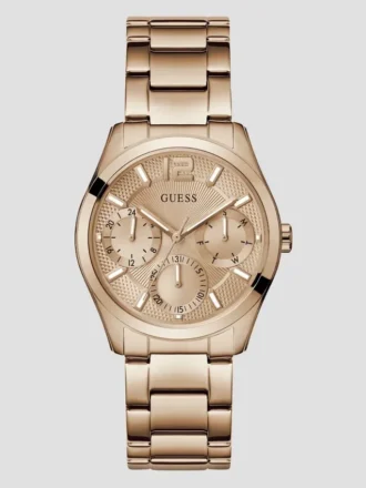 Roségoudkleurig multifunctioneel horloge