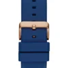 Roségoudkleurig siliconen chronograafhorloge