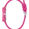 Roze analoog siliconenhorloge