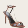 Sandal met ketting en Stiletto-hak