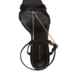 Sandal met ketting en Stiletto-hak