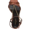Sandal met ketting en Stiletto-hak