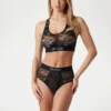 Sara hoog uitgesneden slip Sara hoog uitgesneden slip