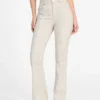 Sarah Monogram flared denim broek